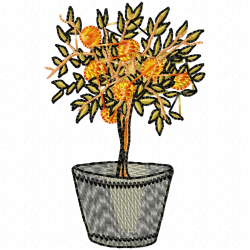 Flowers And Tree Embroidery Design 3 Flowers And Tree Embroidery Design 3